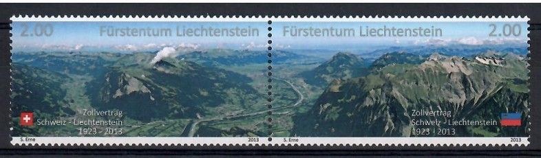 Znaczek Liechtenstein 2013 Mi 1667-1668 Czyste **