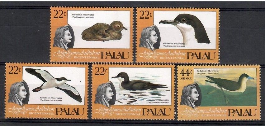 Znaczek Palau 1985 Mi 65-69 Czyste **