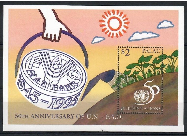Znaczek Palau 1995 Mi bl 38 Czyste **
