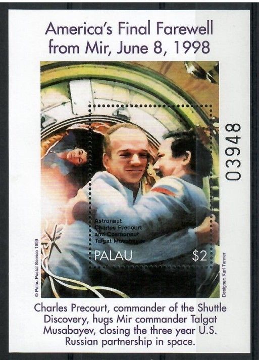 Znaczek Palau 1999 Mi bl 79 Czyste **