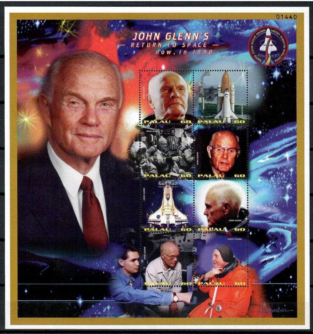 Znaczek Palau 1998 Mi ark 1373-1380 Czyste **