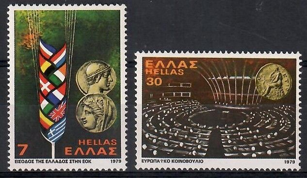 Znaczek Grecja 1979 Mi 1360-1361 Czyste **