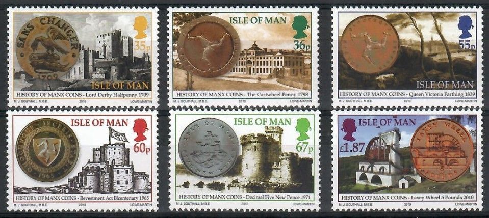 Znaczek Wyspa Man 2010 Mi 1621-1626 Czyste **