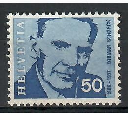 Znaczek Szwajcaria 1969 Mi 909 Czyste **