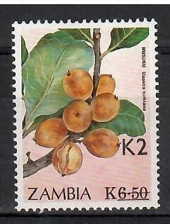 Znaczek Zambia 1991 Mi 578 Czyste **