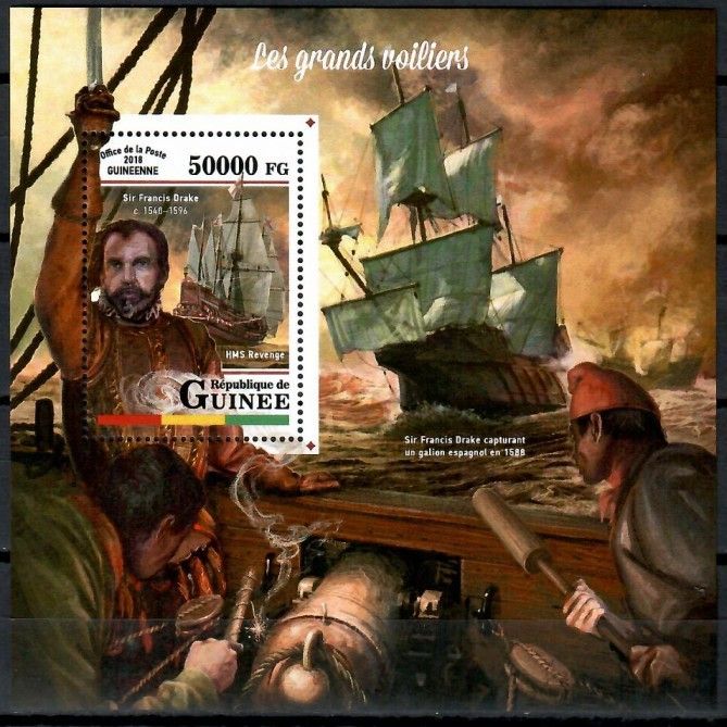 Znaczek Gwinea 2018 Mi bl 2862 Czyste **
