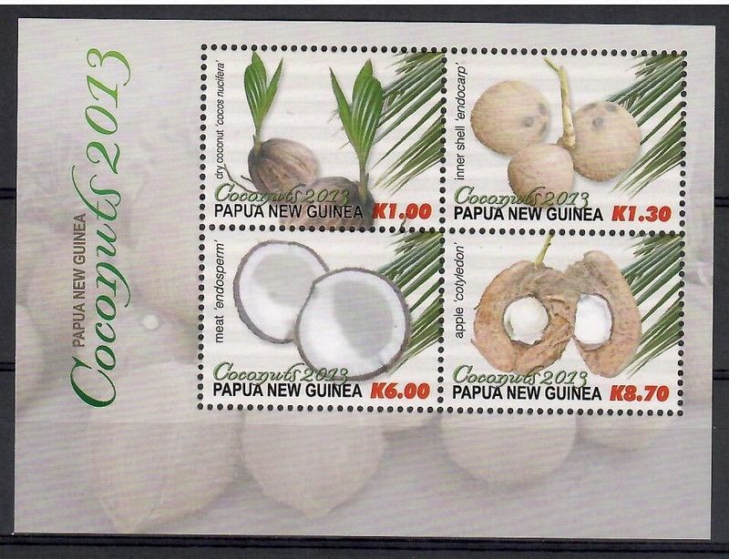 Znaczek Papua Nowa Gwinea 2013 Mi ark 1924-1927 Czyste **