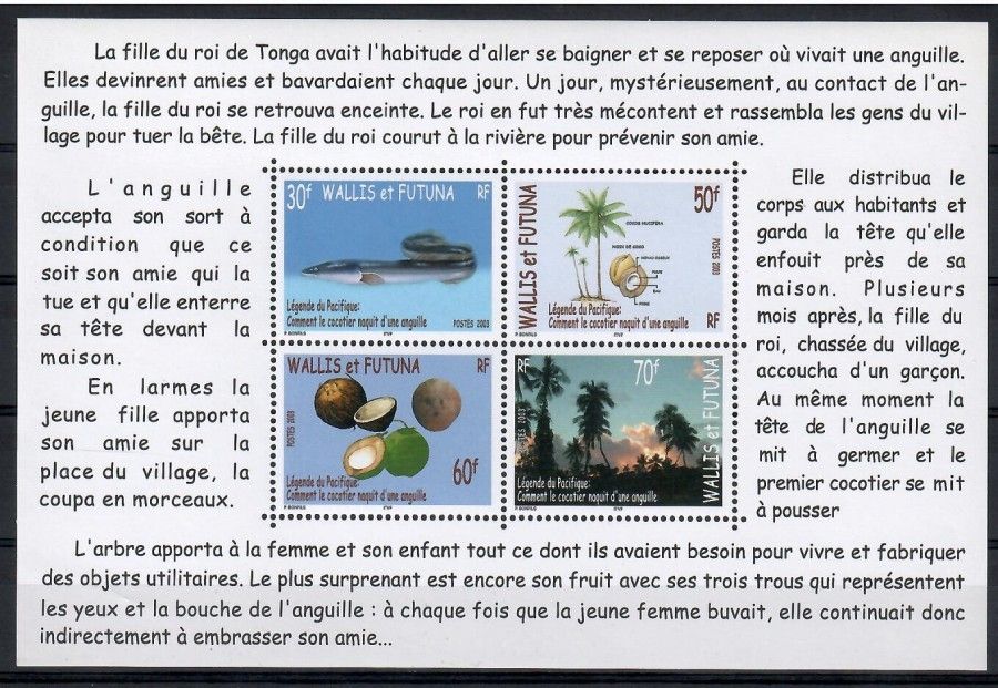 Znaczek Wallis et Futuna 2003 Mi bl 12 Czyste **