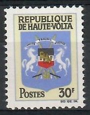 Znaczek Burkina Faso 1967 Mi 210 Czyste **