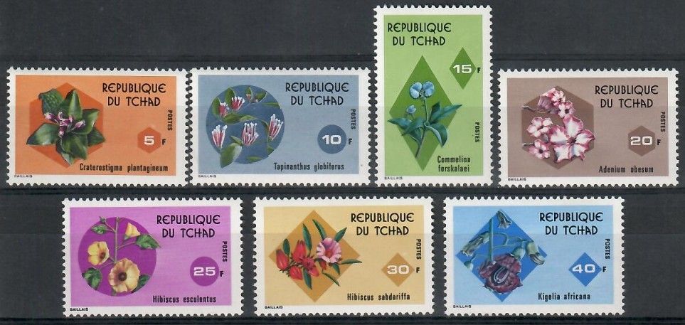 Znaczek Czad 1975 Mi 712-718 Czyste **