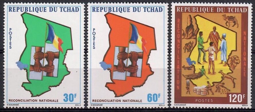 Znaczek Czad 1976 Mi 753-755 Czyste **