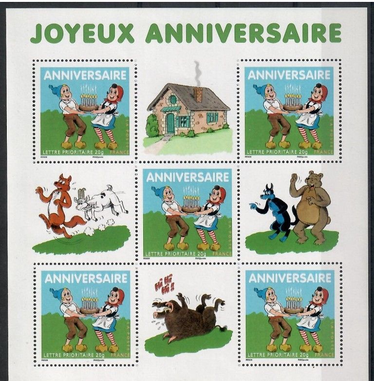 Znaczek Francja 2007 Mi ark 4295 Czyste **
