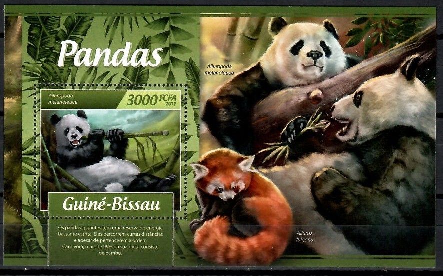 Znaczek Gwinea Bissau 2017 Mi bl 1576 Czyste **