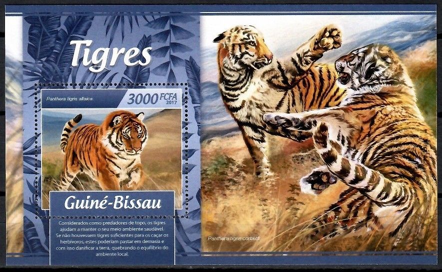 Znaczek Gwinea Bissau 2017 Mi bl 1578 Czyste **