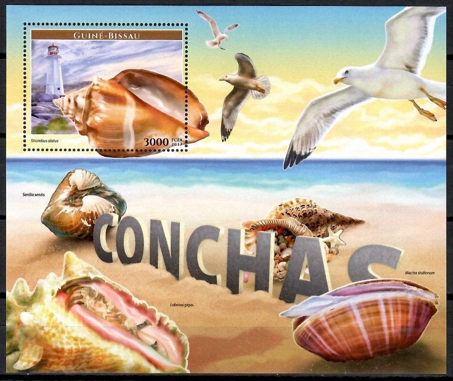 Znaczek Gwinea Bissau 2017 Mi bl 1581 Czyste **