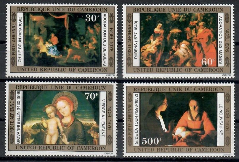 Znaczek Kamerun 1976 Mi 828-831 Czyste **