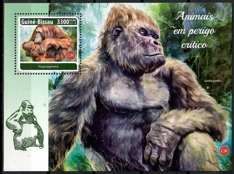 Znaczek Gwinea Bissau 2018 Mi bl 1697 Czyste **