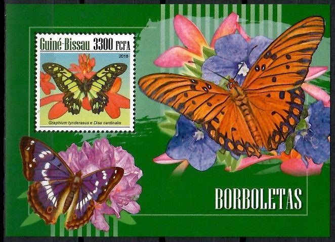 Znaczek Gwinea Bissau 2018 Mi bl 1751 Czyste **