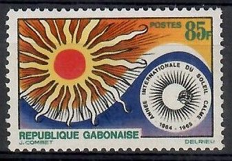 Znaczek Gabon 1965 Mi 215 Czyste **