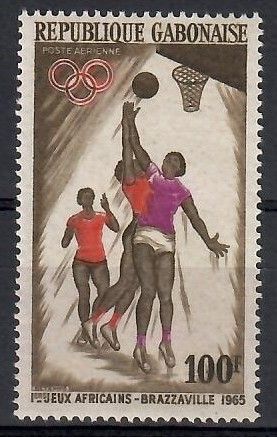 Znaczek Gabon 1965 Mi 226 Czyste **