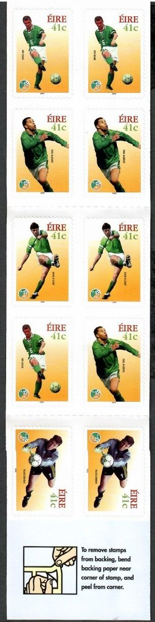 Znaczek Irlandia 2002 Mi mh 1440-1443 Czyste **