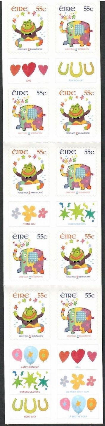Znaczek Irlandia 2008 Mi mh 1808-1809 Czyste **