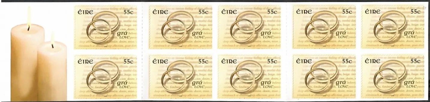 Znaczek  Irlandia 2009 Mi mh 1857 Czyste **