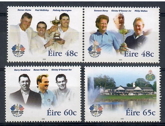 Znaczek Irlandia 2005 Mi 1665-1668 Czyste **
