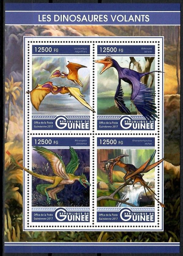 Znaczek Gwinea 2017 Mi ark 12291-12294 Czyste **
