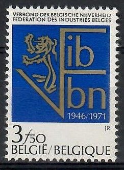 Znaczek Belgia 1971 Mi 1661 Czyste **