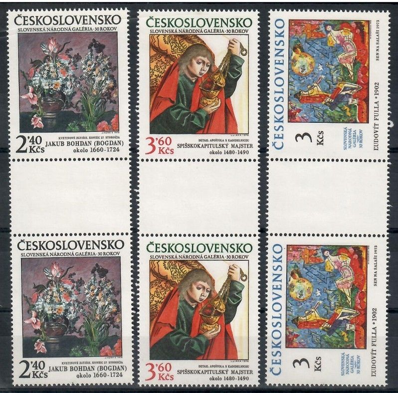 Znaczek Czechosłowacja 1978 Mi 2476-2478 Czyste **