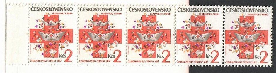 Znaczek Czechosłowacja 1992 Mi mh 3120 Czyste **