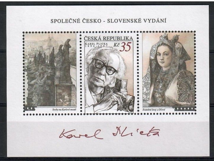Znaczek Czechy 2008 Mi bl 32 Czyste **