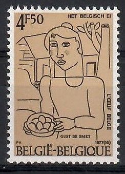 Znaczek Belgia 1977 Mi 1920 Czyste **