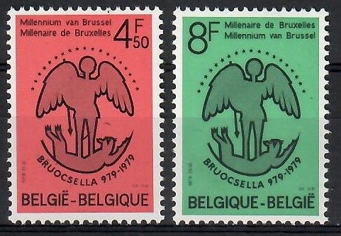 Znaczek Belgia 1979 Mi 1977-1978 Czyste **