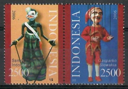 Znaczek Indonezja 2006 Mi 2483-2484 Czyste **