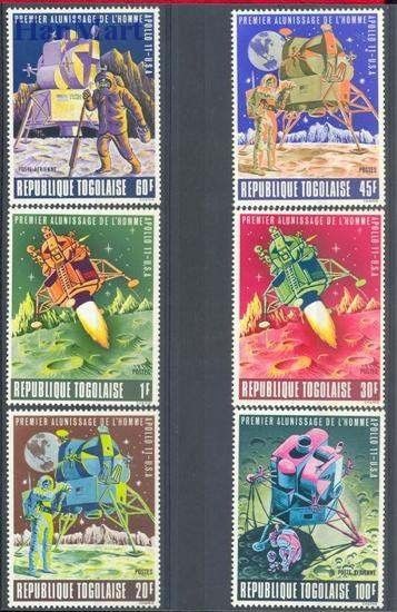 Znaczek Togo 1969 Mi 703-708 Czyste **