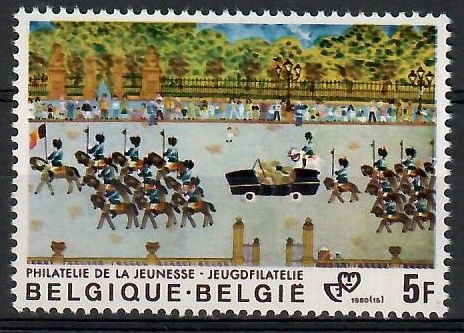 Znaczek Belgia 1980 Mi 2046 Czyste **