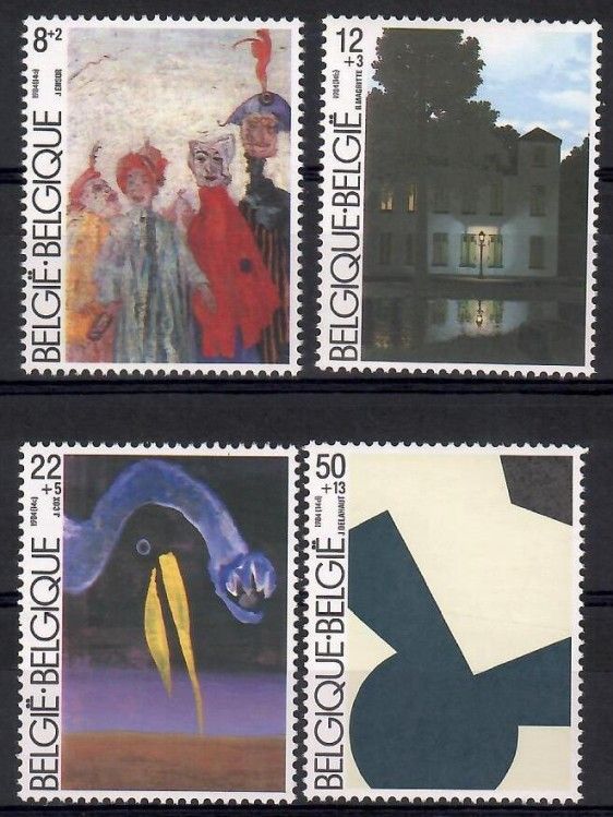 Znaczek Belgia 1984 Mi 2193-2196 Czyste **