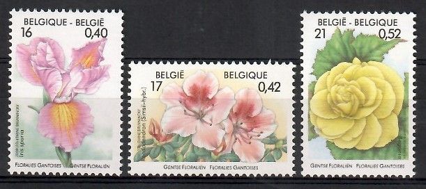Znaczek Belgia 2000 Mi 2954-2956 Czyste **