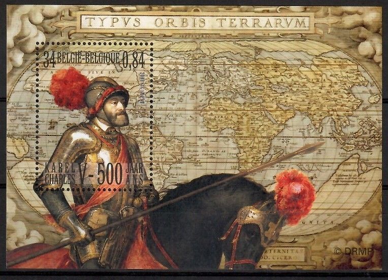 Znaczek Belgia 2000 Mi bl 76 Czyste **