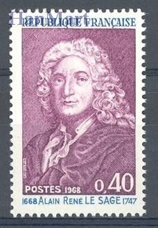 Znaczek Francja 1968 Mi 1623 Czyste **