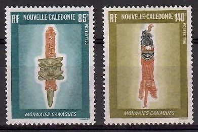 Znaczek Nowa Kaledonia 1990 Mi 870-871 Czyste **
