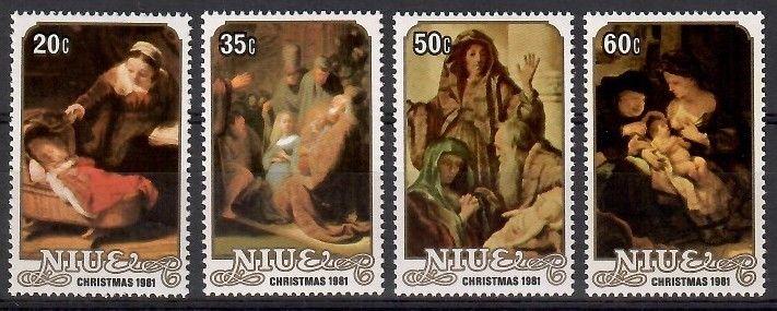 Znaczek Niue 1981 Mi 448-451 Czyste **