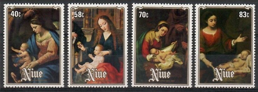 Znaczek Niue 1984 Mi 596-599 Czyste **