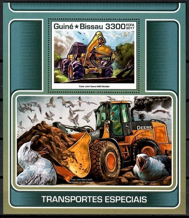Znaczek Gwinea Bissau 2017 Mi bl 1637 Czyste **