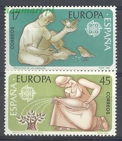 Znaczek Hiszpania 1986 Mi 2726-2727 Czyste **