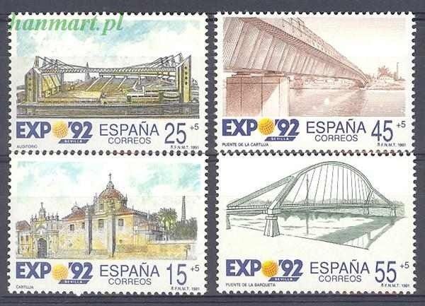 Znaczek Hiszpania 1991 Mi 2976-2979 Czyste **