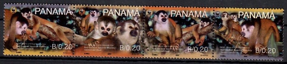 Znaczek Panama 2007 Mi 1921-1924 Czyste **