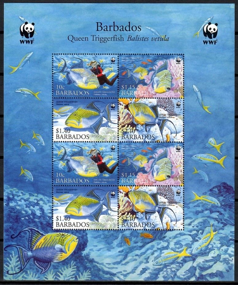 Znaczek Barbados 2006 Mi ark 1119-1122 Czyste **